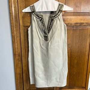 Women’s short boho style linen summer dress